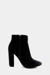 Kyra Suede Bootie Heel