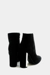 Kyra Suede Bootie Heel