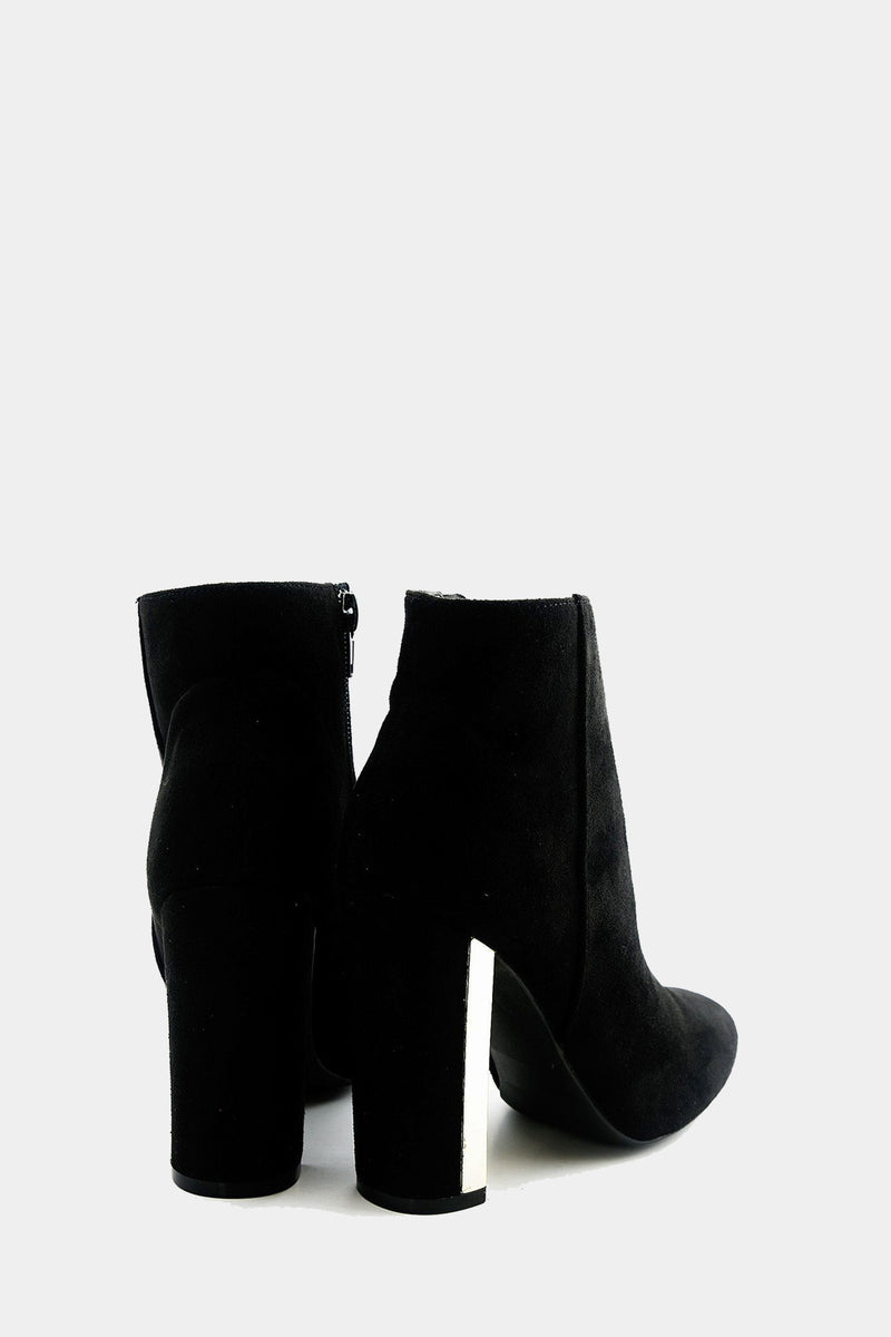 Kyra Suede Bootie Heel