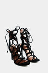 Lanie Lace-Up Heel - Black /// Only Size 7.5, 8.5 Left ///