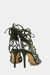 Lanie Lace-Up Heel - Olive /// Only Size 8, 9, 10 Left ///
