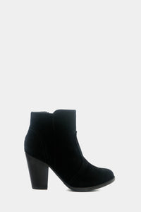 Suede Ankle Boot - Black /// Only Size 7, 10 Left ///