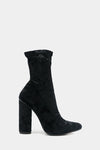 Crush It Velvet Ankle High Booties