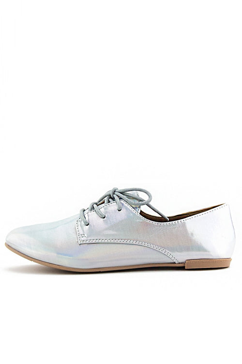 FLAT METALLIC SHOE - Haute & Rebellious