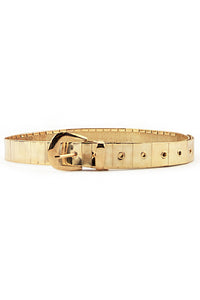 SOLID GOLD WRAP BELT - Gold - Haute & Rebellious