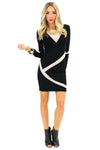 VERA MESH CONTRAST DRESS - Haute & Rebellious