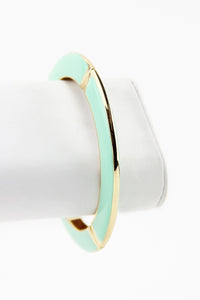 COLORED GEL BANGLE - Mint - Haute & Rebellious