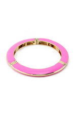 COLORED GEL BANGLE - Pink - Haute & Rebellious