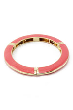 COLORED GEL BANGLE - Coral - Haute & Rebellious