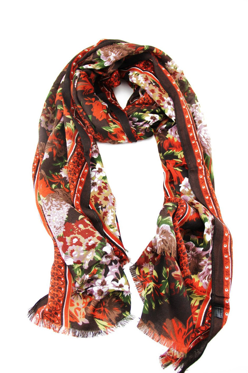 FLORAL PRINT SCARF - Haute & Rebellious