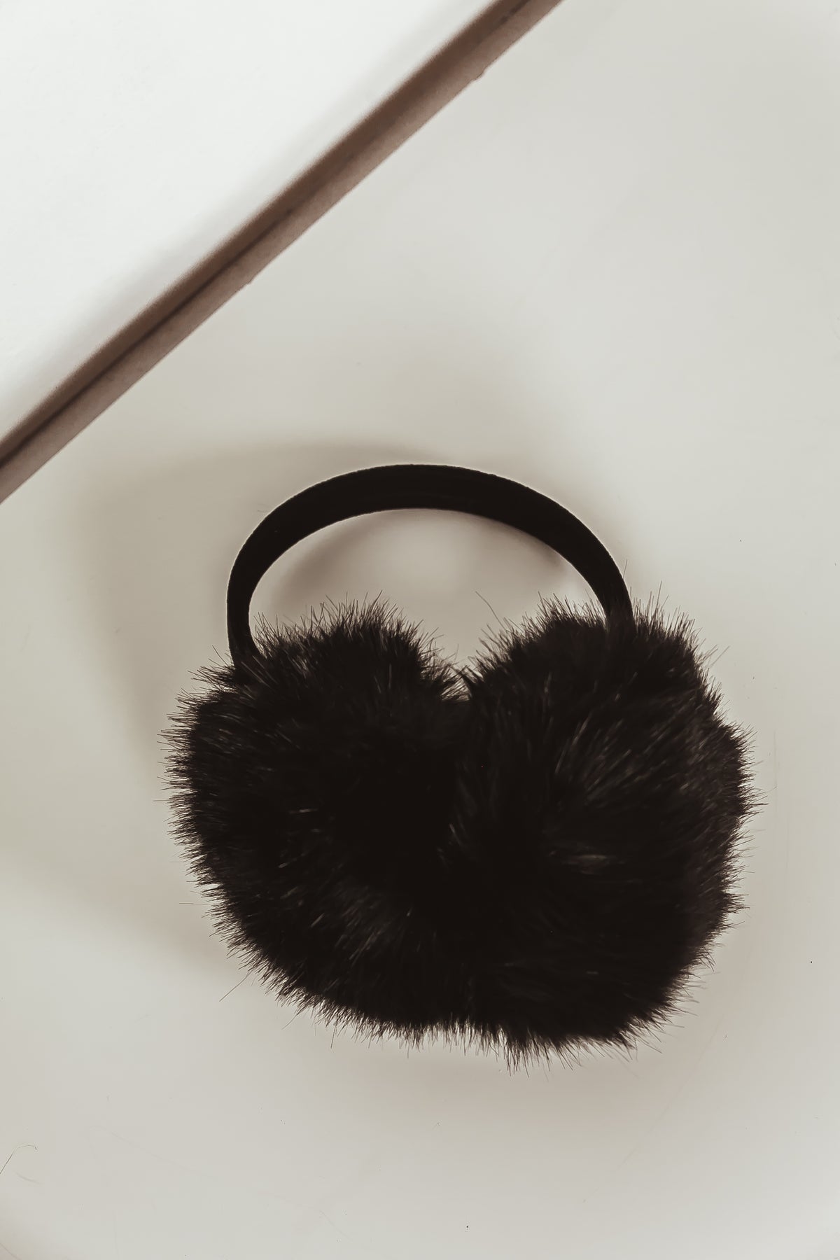 Faux Fur Foldable Earmuffs Ear Muff Faux Fur Foldable main image 2