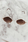 Petite Round Sunglasses - Brown