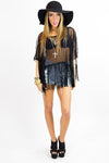 LAIN FRINGE LACE TOP - Haute & Rebellious