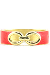 INTERLOCKING GEL BANGLE - Coral - Haute & Rebellious