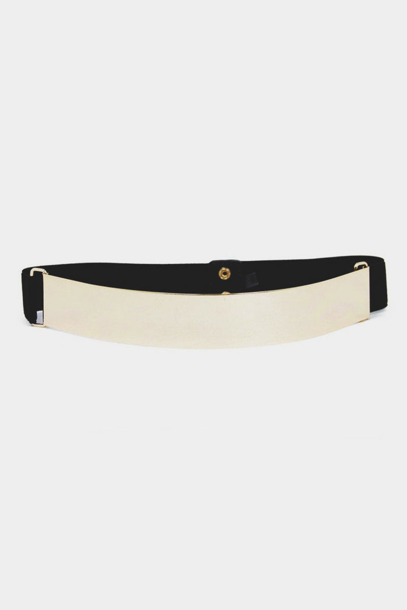 GOLD PLATED BELT - Black - Haute & Rebellious