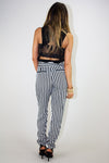 CLASSIC VERTICAL STRIPE WOVEN PANT - Haute & Rebellious