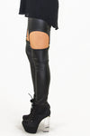 SNAP CLOSURE CUTOUT LEEGGINGS - Black - Haute & Rebellious