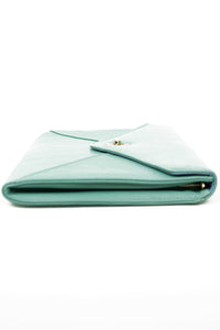 Oversize Envelope Clutch - Mint