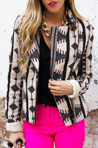 TRIBAL WOVEN JACKET - Haute & Rebellious