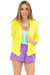 RUFFLE SHORTS - Lavender - Haute & Rebellious