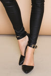 JANE ANKLE STRAP PUMP - BLACK - Haute & Rebellious