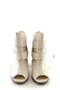 ECKERTT STRAP BOOTIE HEEL - BEIGE - Haute & Rebellious