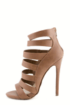 BENIT STRAPPY SANDAL HEEL - BROWN - Haute & Rebellious