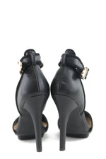 JANE ANKLE STRAP PUMP - BLACK - Haute & Rebellious