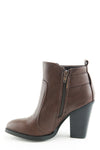 TONI BUCKLE BOOT - BROWN - Haute & Rebellious