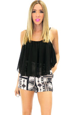 ETHNIC PRINT HIGH WAISTED SHORT - Haute & Rebellious